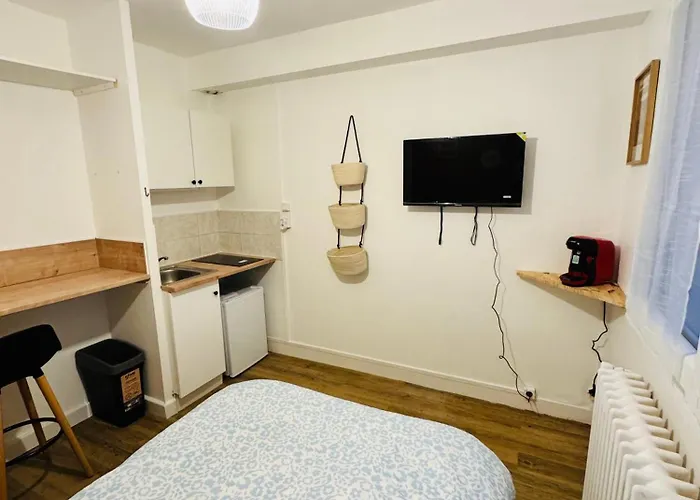 Joli Petit Proche Centre De - Brown アパート